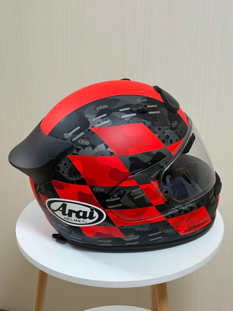Arai Astro GX フルフェイスヘルメット レッド・ブラック