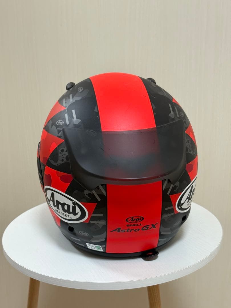 Arai Astro GX フルフェイスヘルメット レッド・ブラック