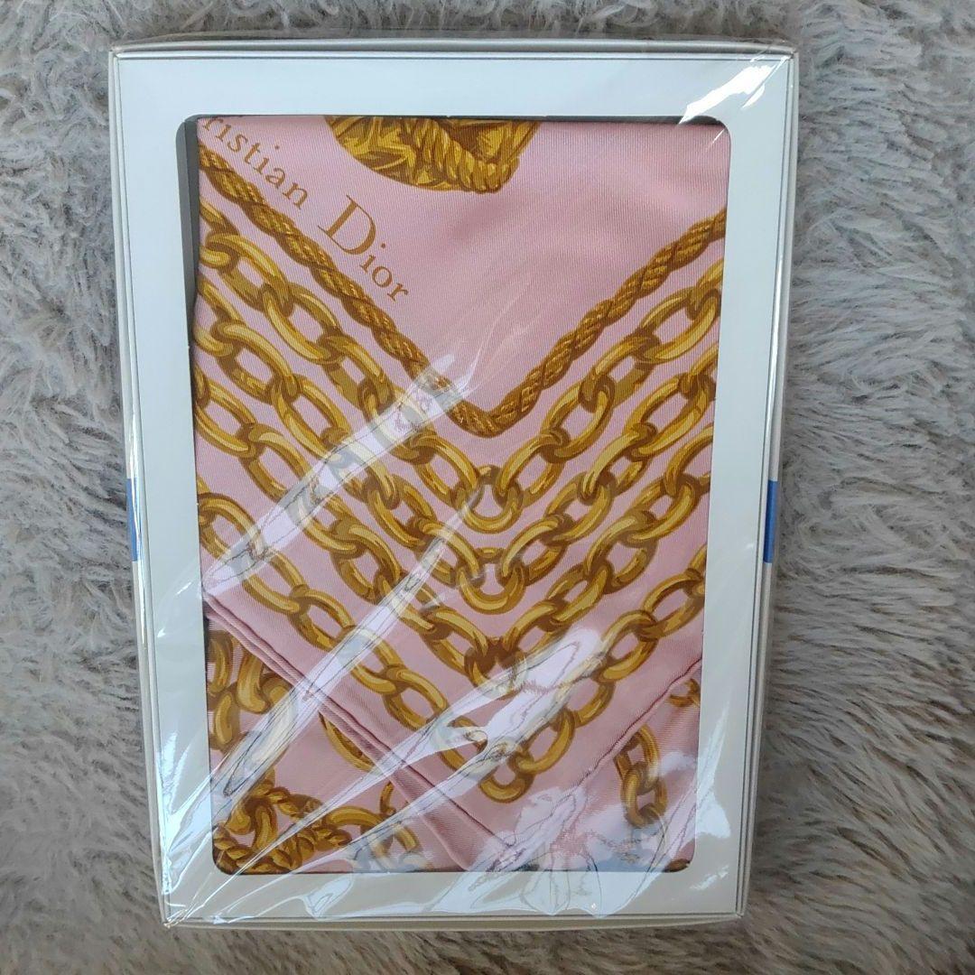 【未開封】ChristianDior　シルク　大判　ショール　ストール　スカーフ