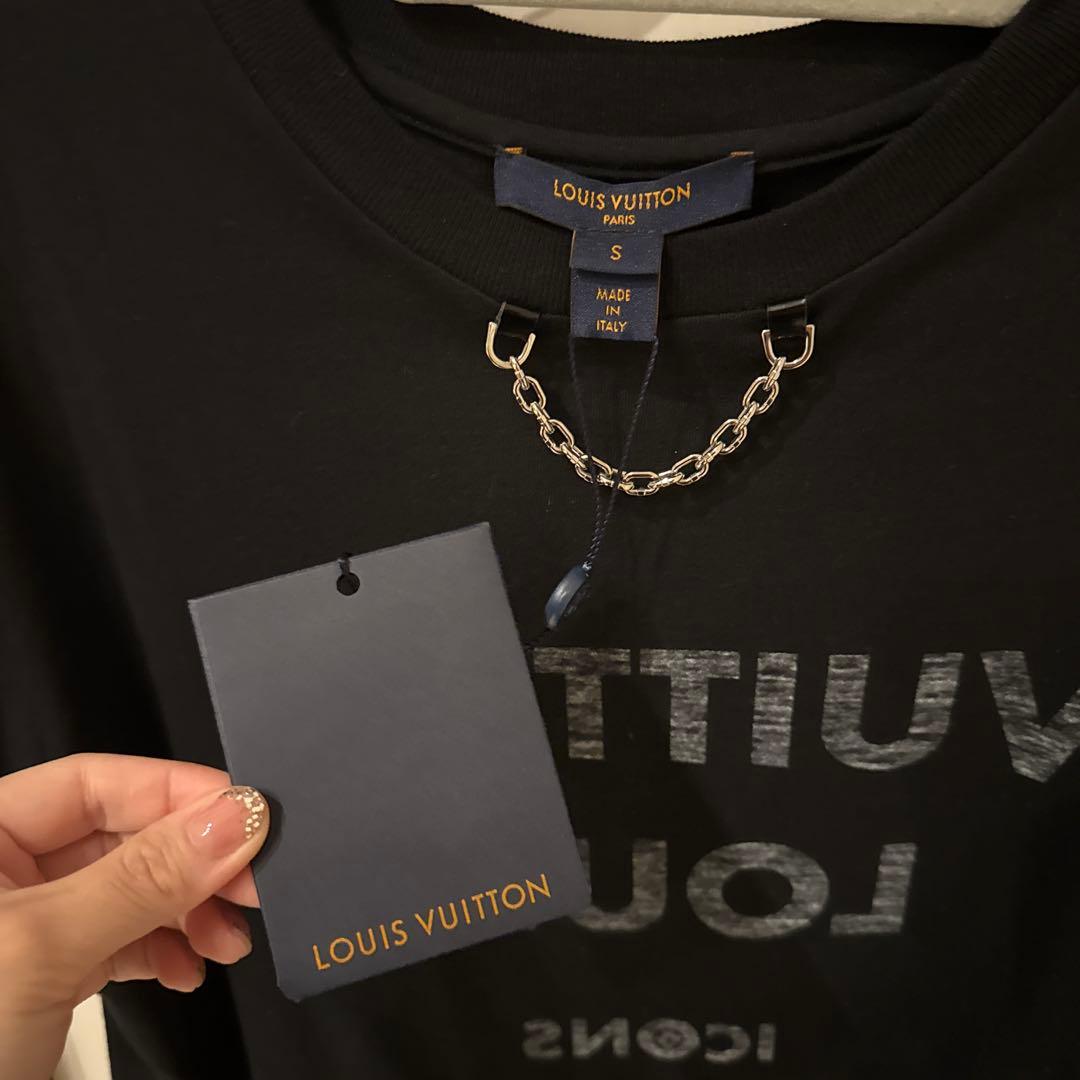 新品未使用　LOUIS VUITTON ブラック Tシャツ Sサイズ