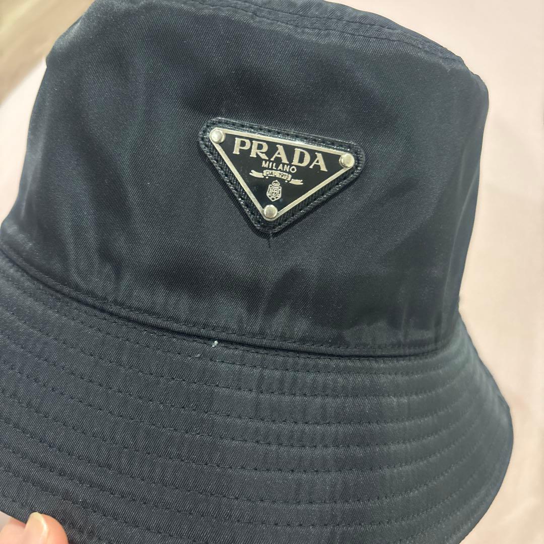 K*t様 PRADA ブラック バケットハット M