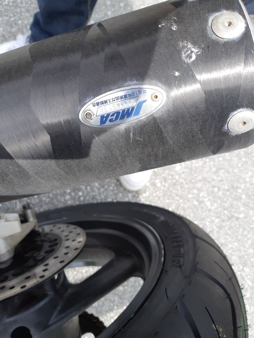 xjr400rに、付けているダブルマフラーです。