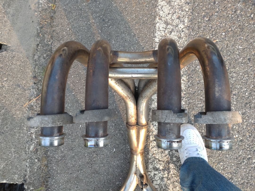 xjr400rに、付けているダブルマフラーです。