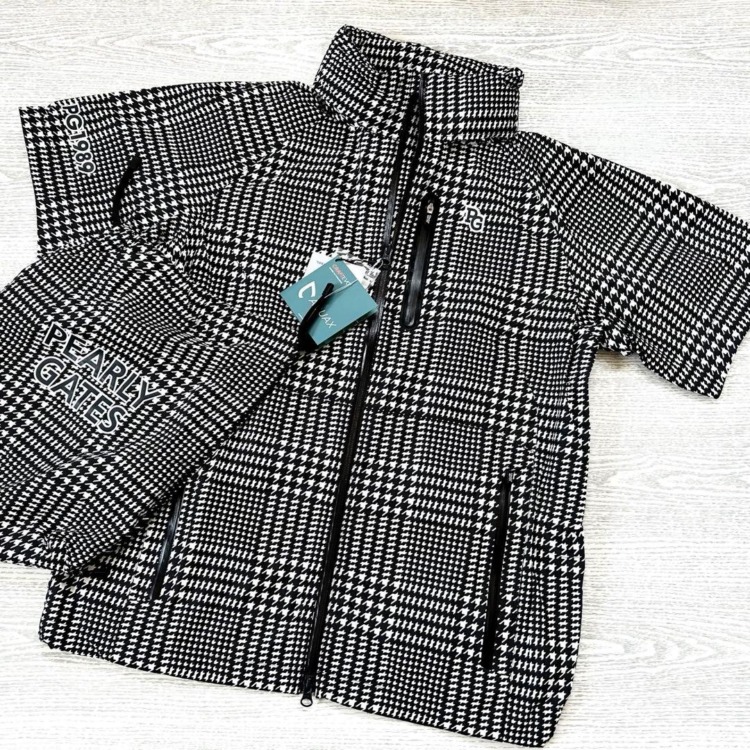PEARLY GATES PG89 千鳥チェック レインウエア セットアップ