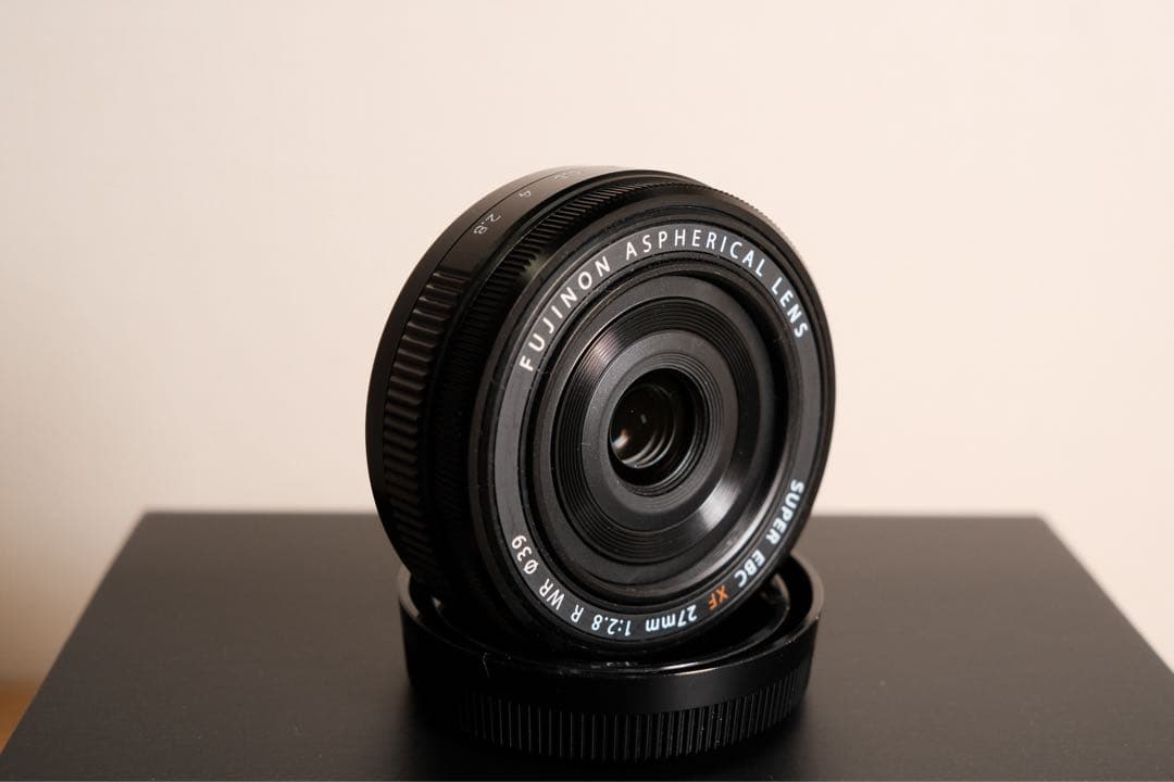 新品同様 富士フイルム FUJIFILM XF27mm F2.8 R WR