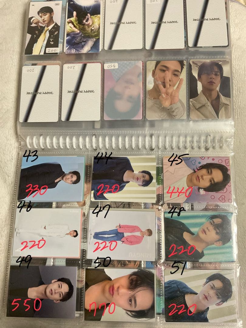 SEVENTEEN 過去トレカ まとめ売り ミンハオ〜ディノ