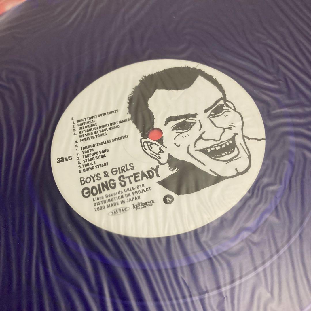 【未使用】GOING STEADY☆レコード☆ボーイズアンドガールズ