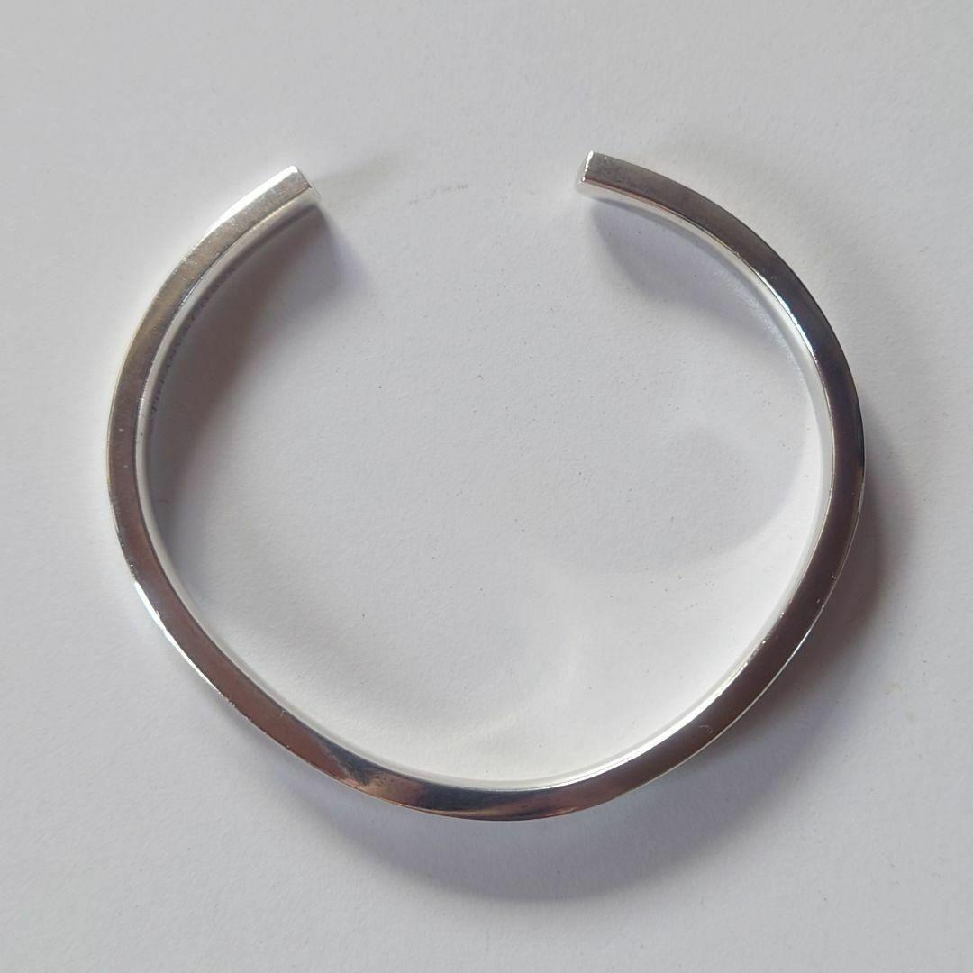 未使用に近い ティファニー ナローバングル 1837 ケース付 925 シルバー