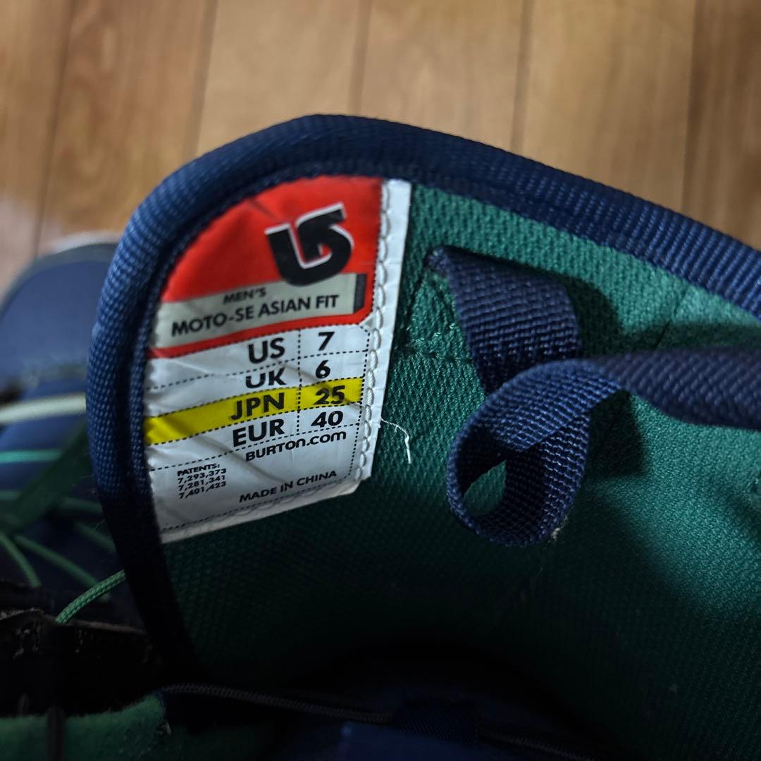 バートン MOTO ASIAN-FIT スノボブーツ メンズ2５センチ
