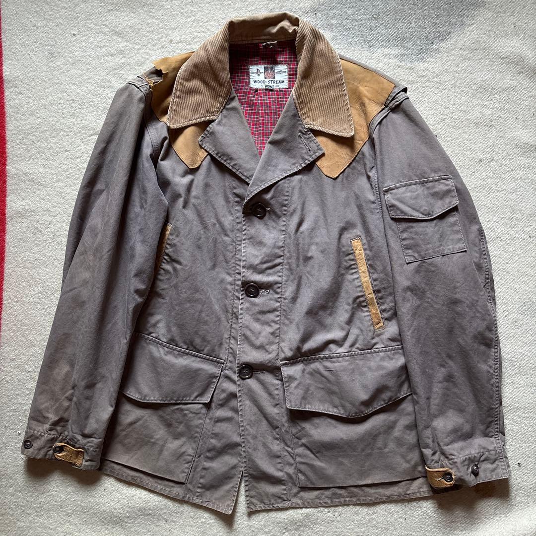 希少！【WOODSTREAM】50s ウッドストリーム　ハンティングジャケット