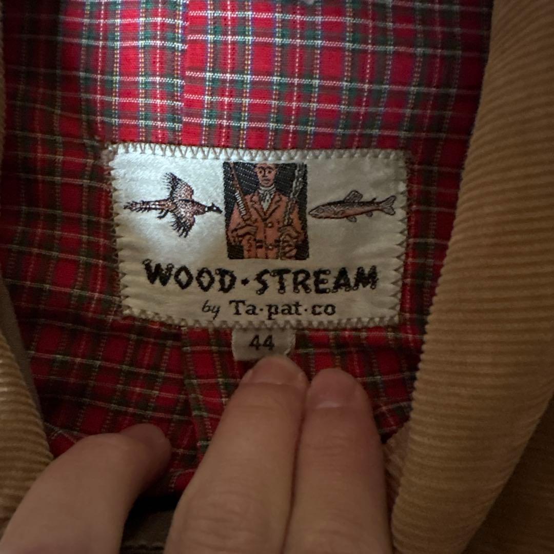 希少！【WOODSTREAM】50s ウッドストリーム　ハンティングジャケット