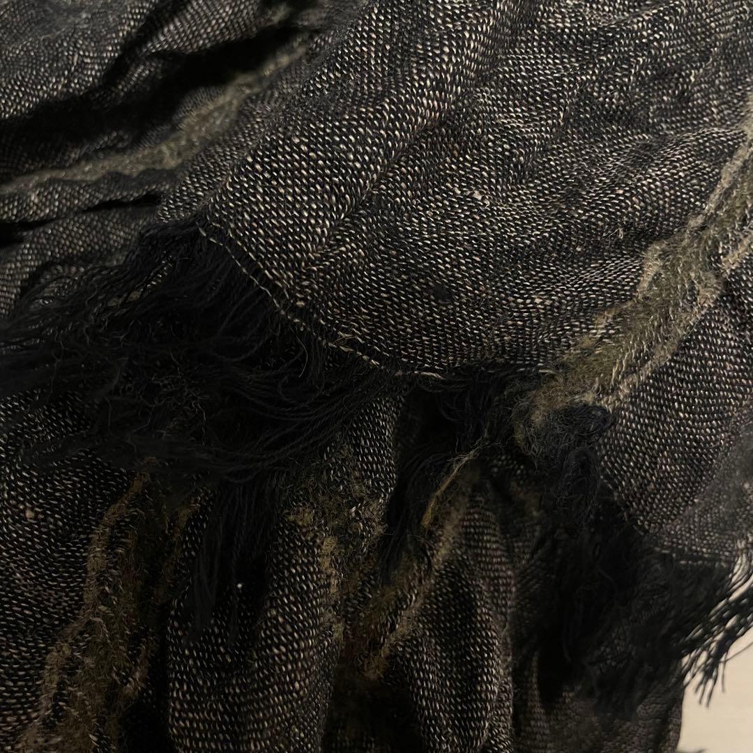 ワイズ チェック ストール マフラー Y's