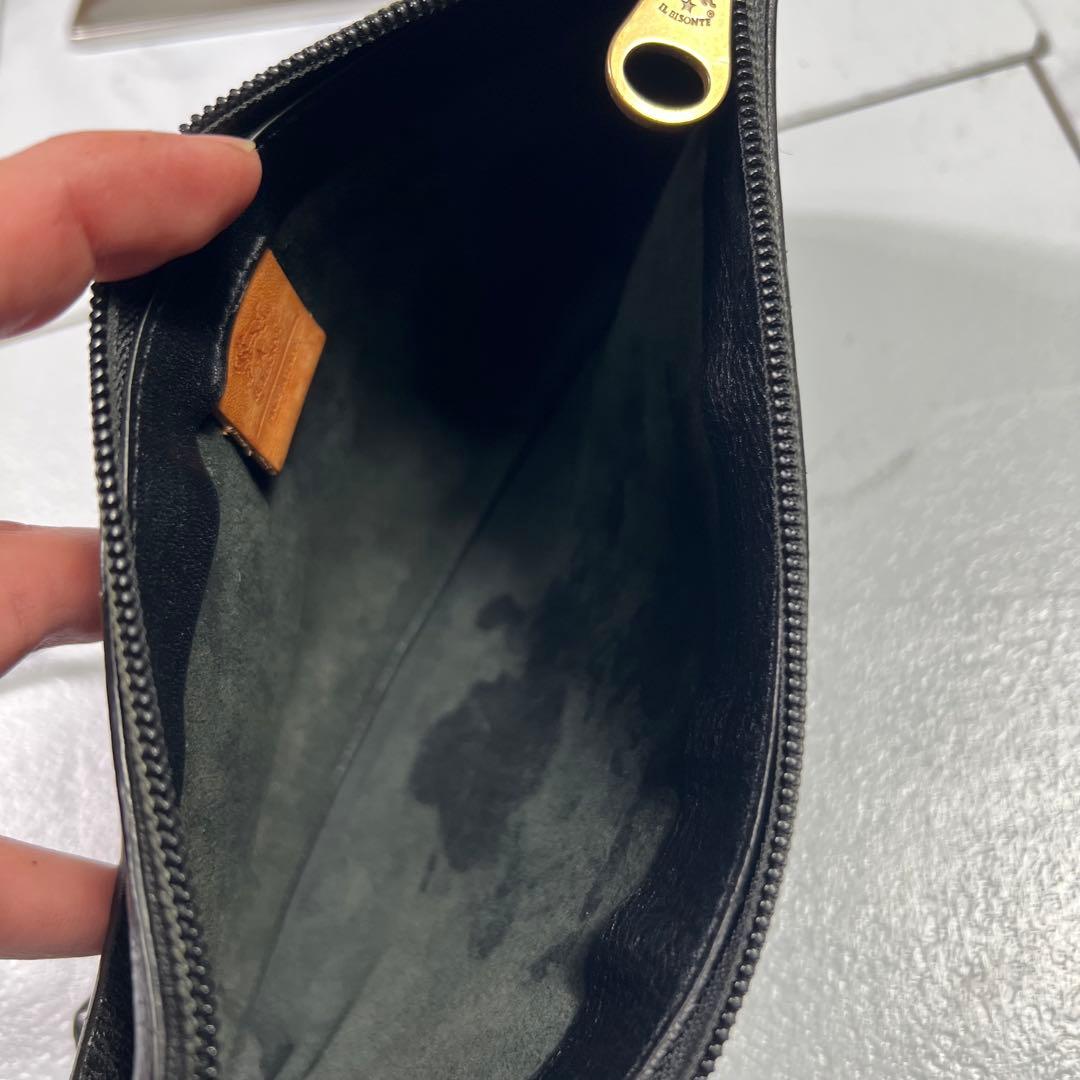 IL BISONTE イルビゾンテ クロスボディバッグ レザー ショルダーバッグ