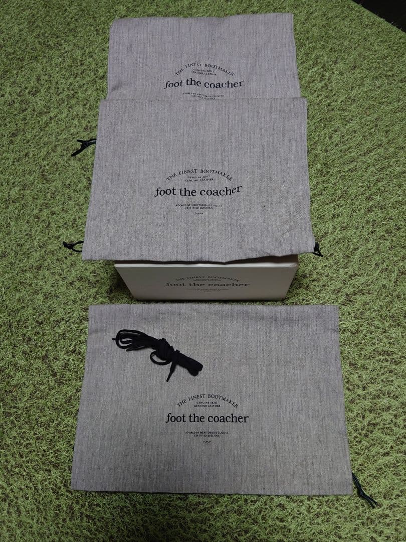 新品 foot the coacher ダニエル サイズ7 黒 daniel