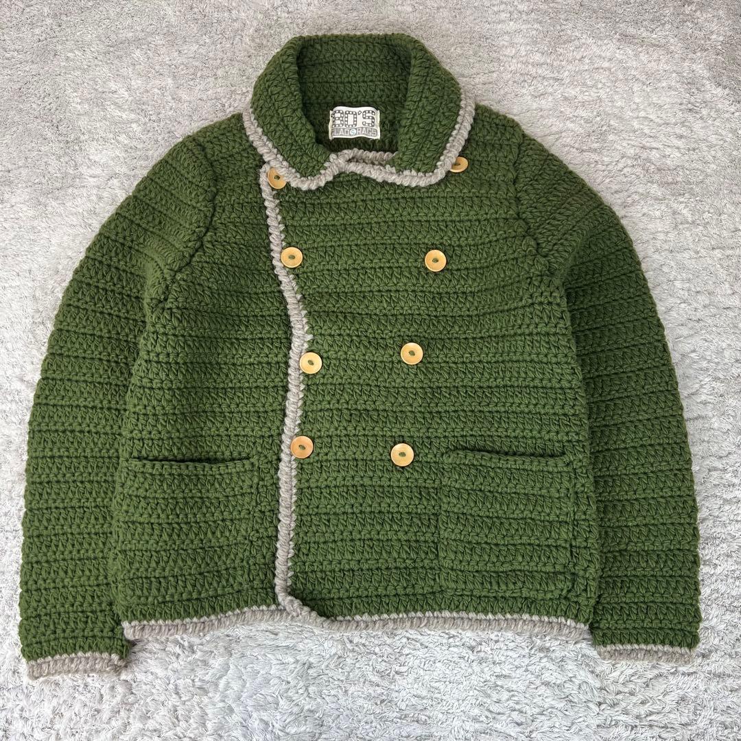 BO'S GLAD RAGS ボーズグラッドラグス ウールコート S