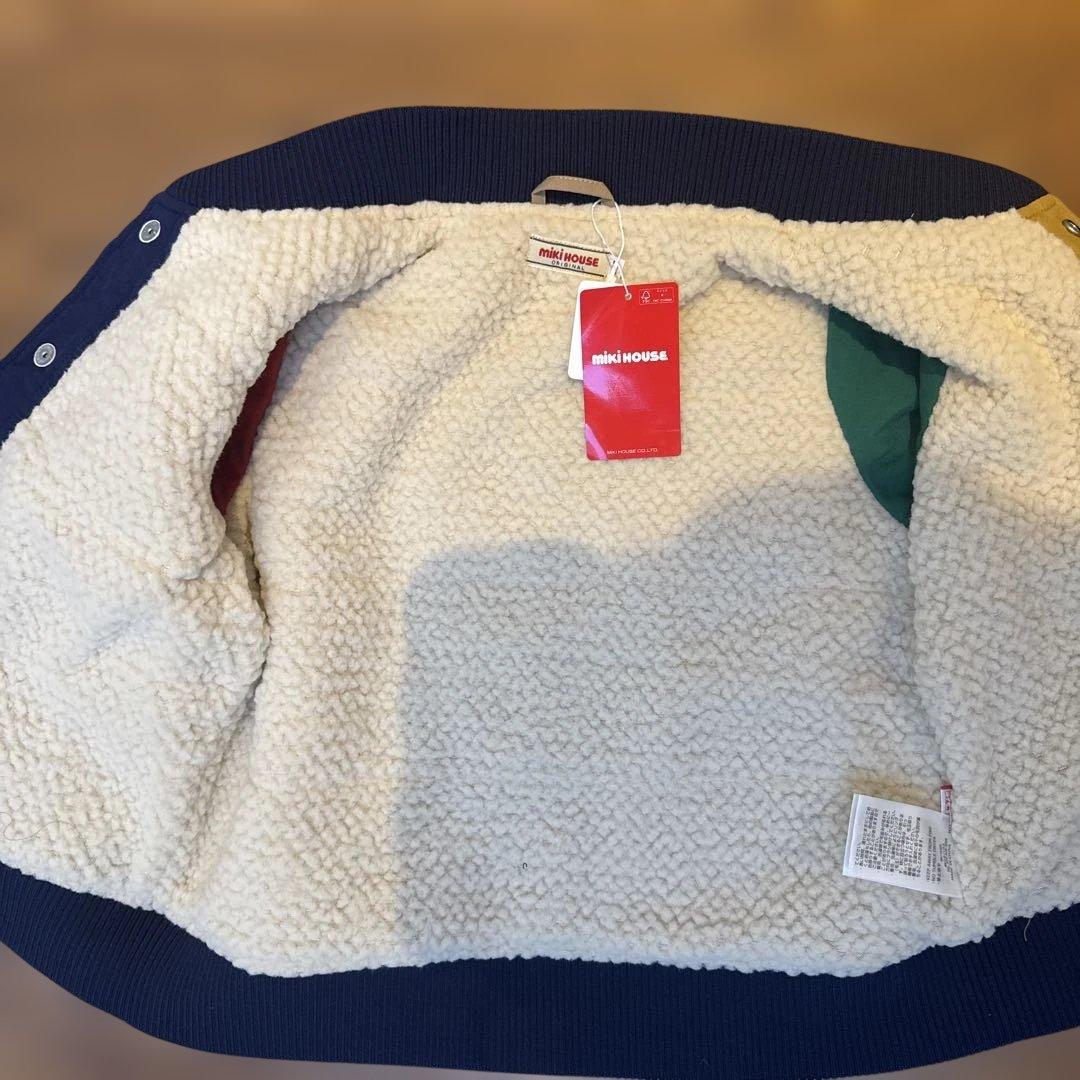 mikihouse ミキハウス　アウター　スタジャン　ジャケット　上着　ブルゾン