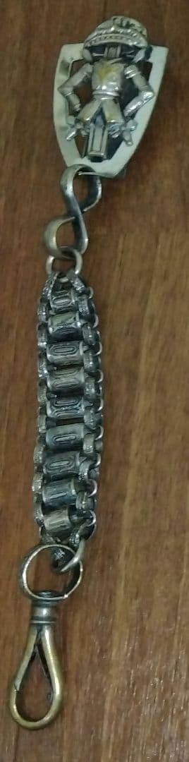 【レア 最終価格!】フリーメイソン ソードチェーン ウォレットチェーン ショート