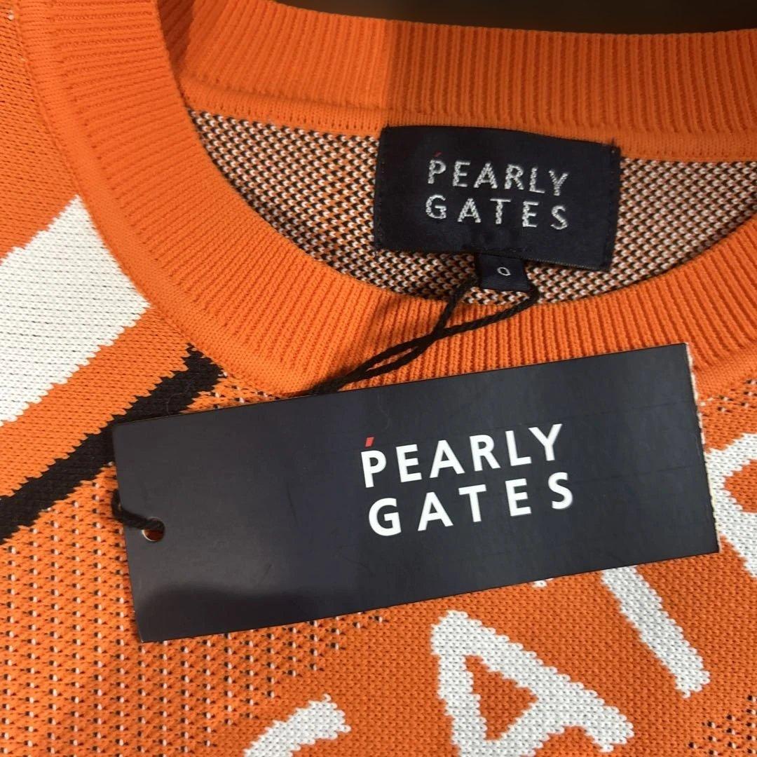 PEARLY GATES オレンジセーター
