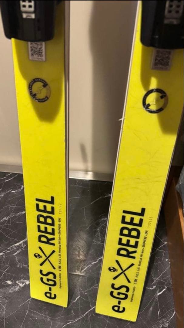 スキー HEAD E-REBELS 186