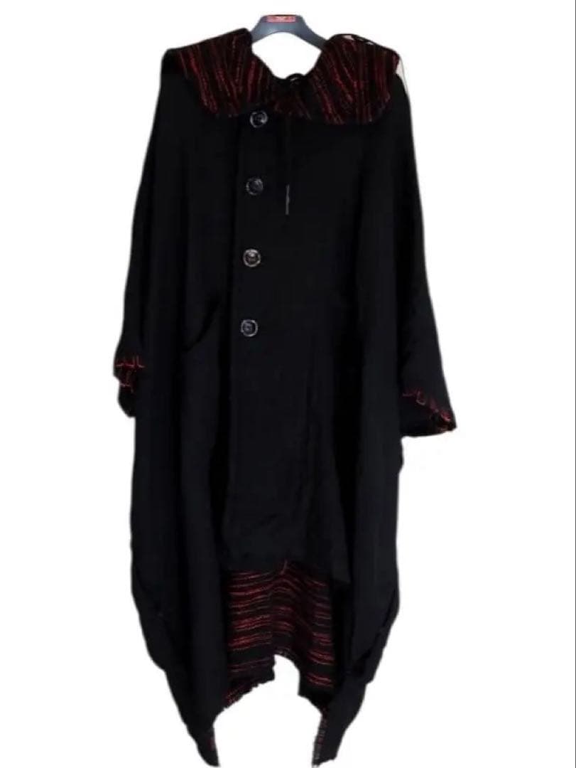 ラ*イ様 nude:masahiko maruyama リバーシブルポンチョNU