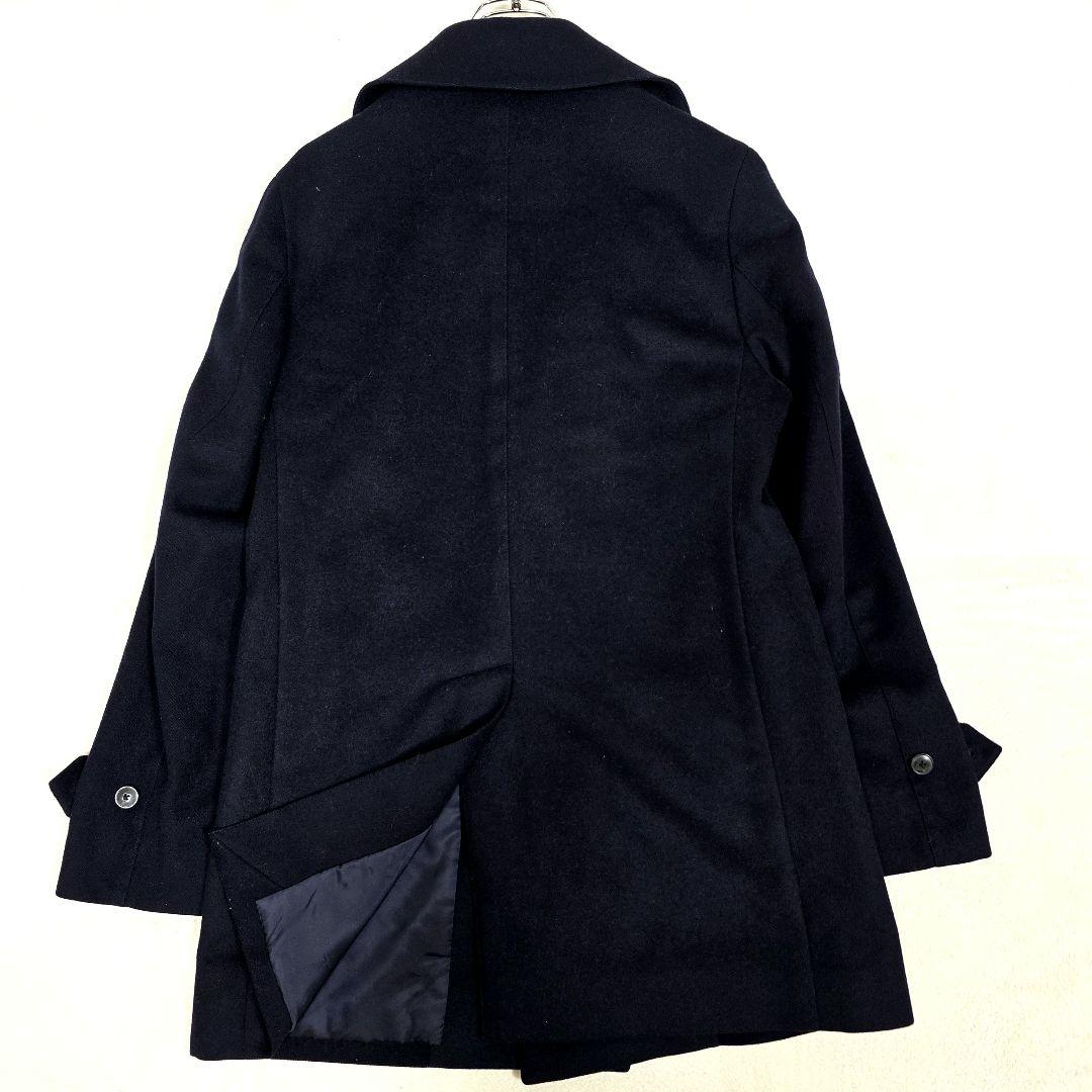 トゥモローランド ピルグリム カシミヤ チェスターコート ピーコート 濃紺 44