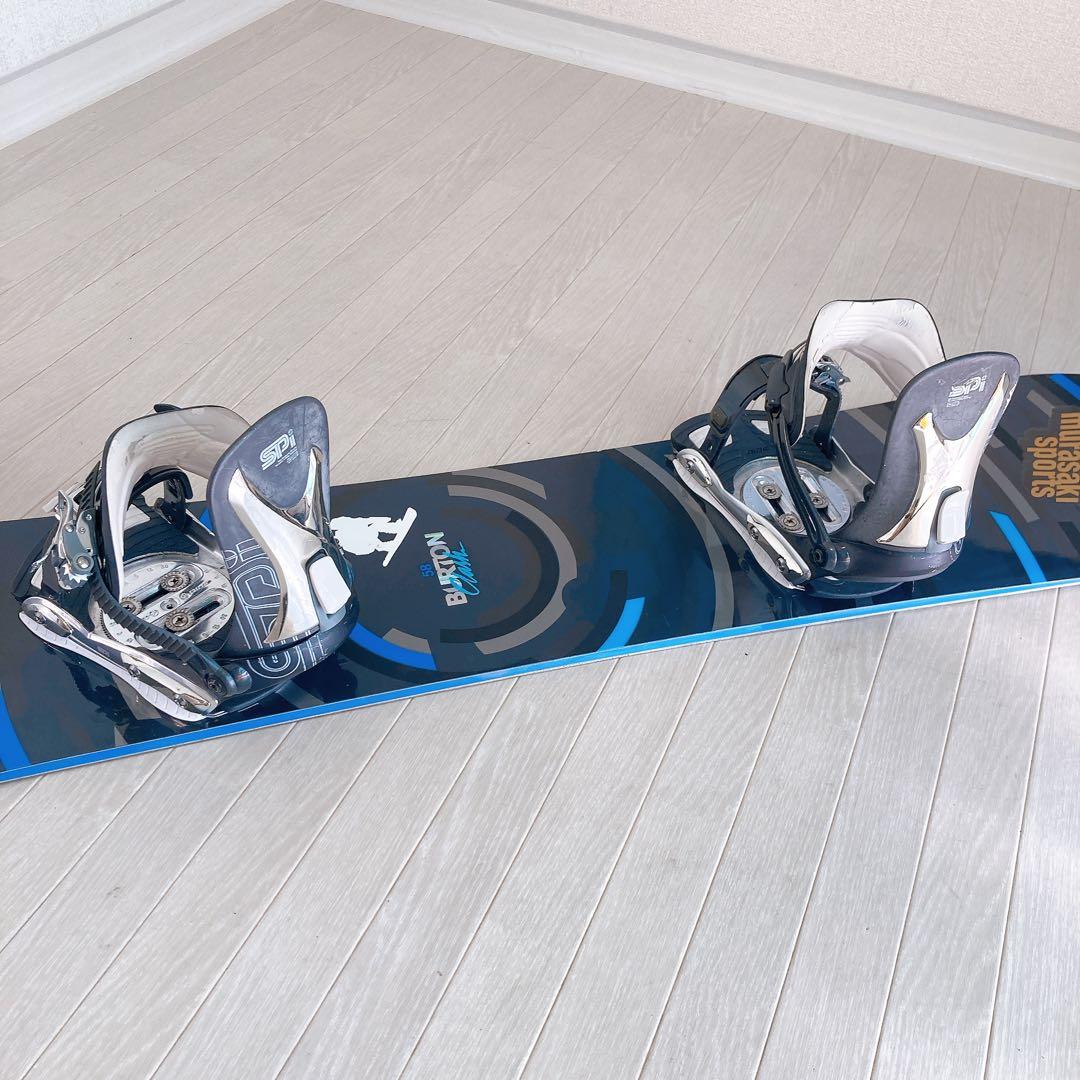 BURTON Clash 158 ボード RIDE バイン 2点セット スノボ