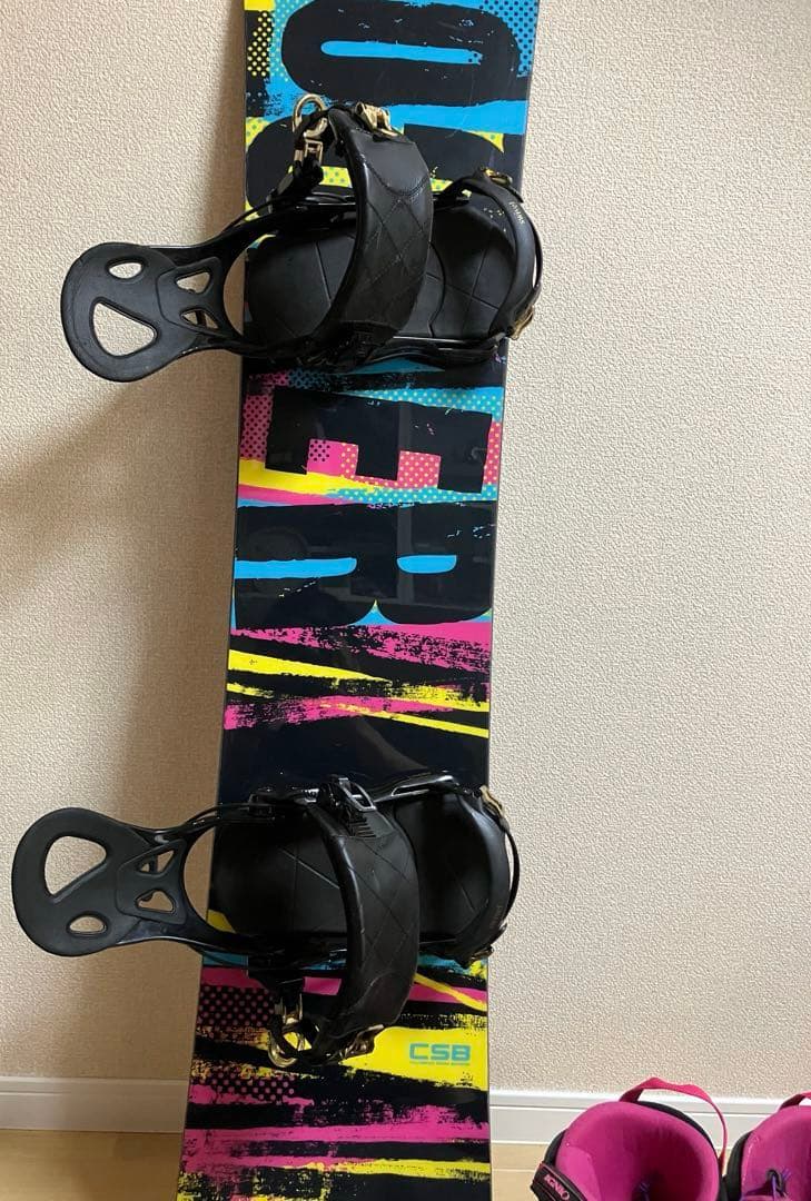 CSB スノーボード3点セット　板145㎝　ブーツ24㎝