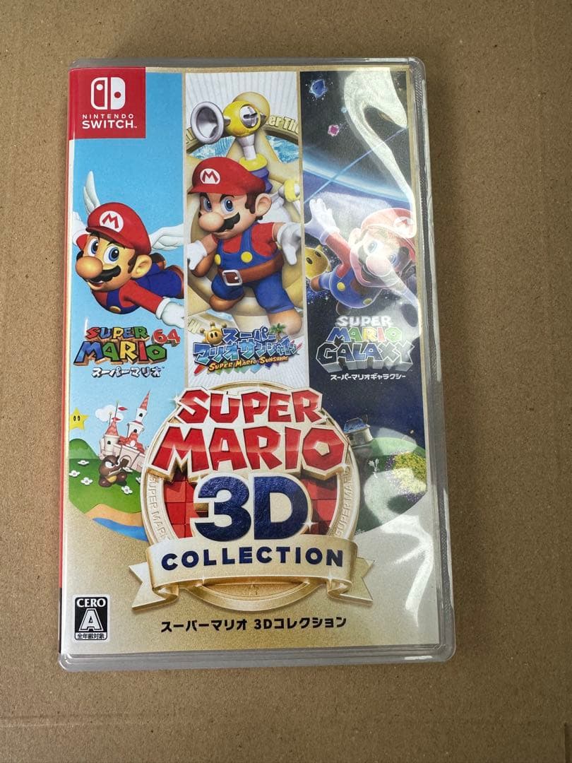 【動作確認済み】ニンテンドースイッチ　スーパーマリオ3Dコレクション