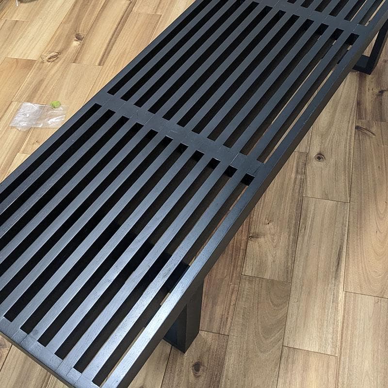 ネルソンベンチ デザイナーズ家具 机　テーブル ガラステーブル 素敵 ハイセンス