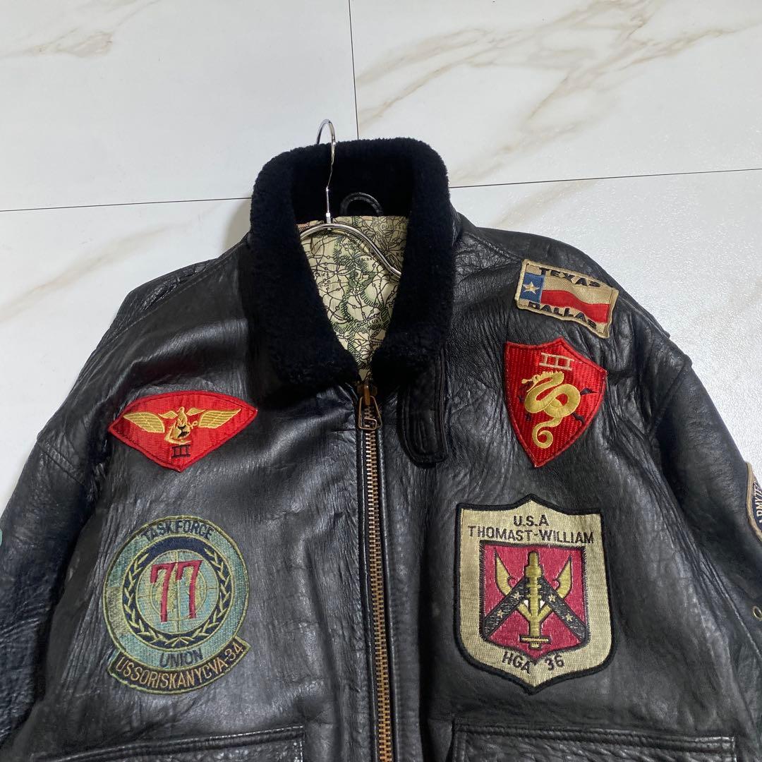 かしわ 　AVIREX 80sトップガンモデル G1 フライトジャケット