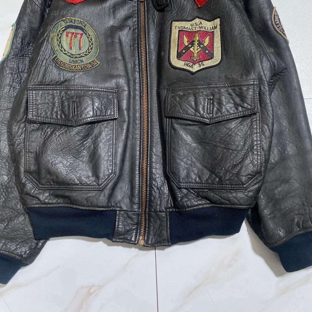 かしわ 　AVIREX 80sトップガンモデル G1 フライトジャケット