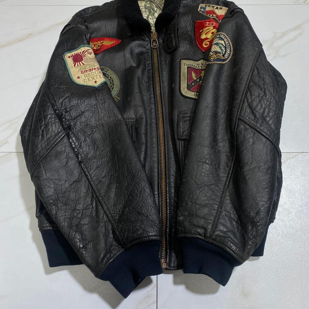 かしわ 　AVIREX 80sトップガンモデル G1 フライトジャケット