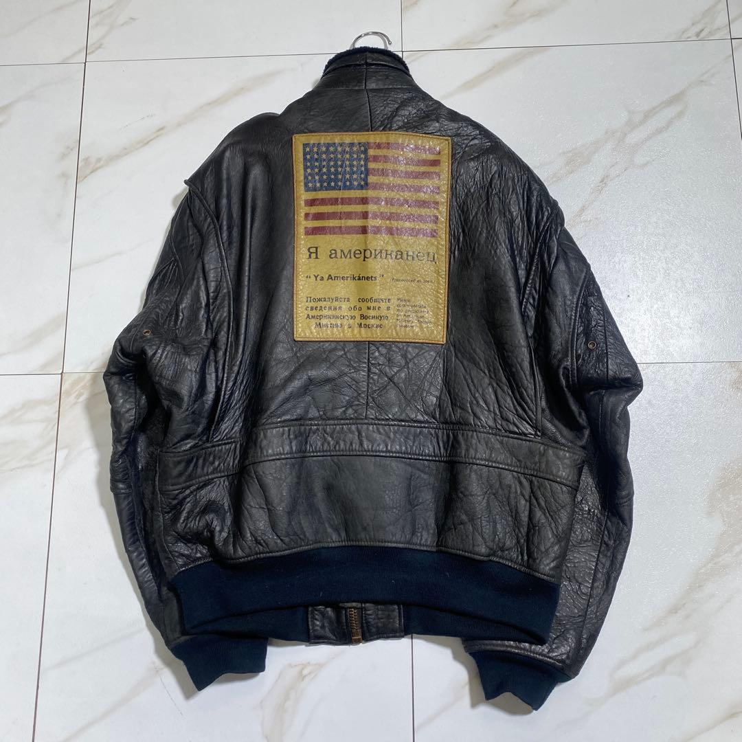 かしわ 　AVIREX 80sトップガンモデル G1 フライトジャケット