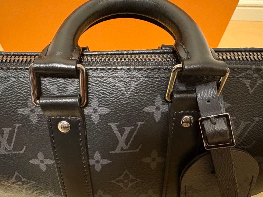 moyaLOUIS VUITTON ブラック ドラムバッグ