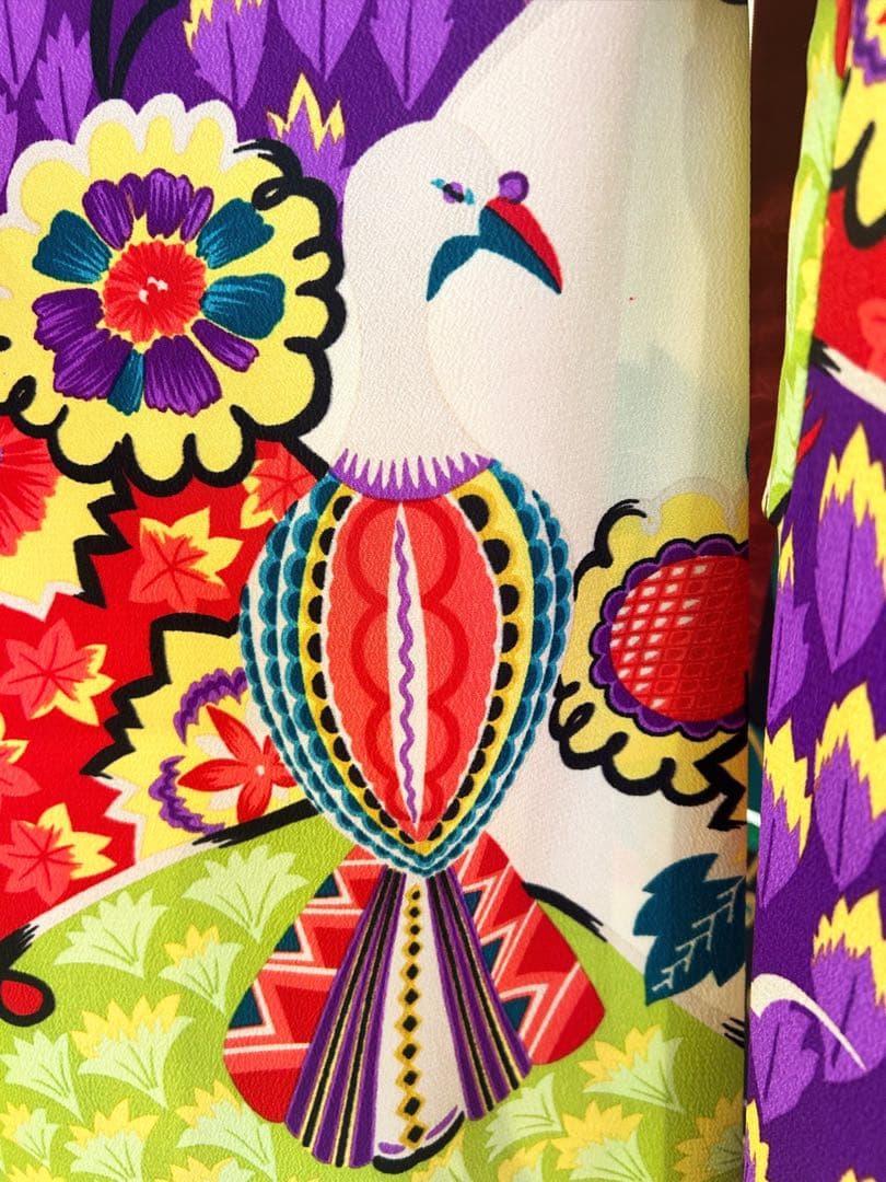 振袖　振袖フルセット　振袖セット　美品　成人式　京都岡重　IKKO ツモリチサト