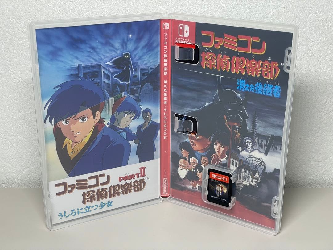 ファミコン探偵倶楽部 消えた後続者後ろに立つ少女 Switch