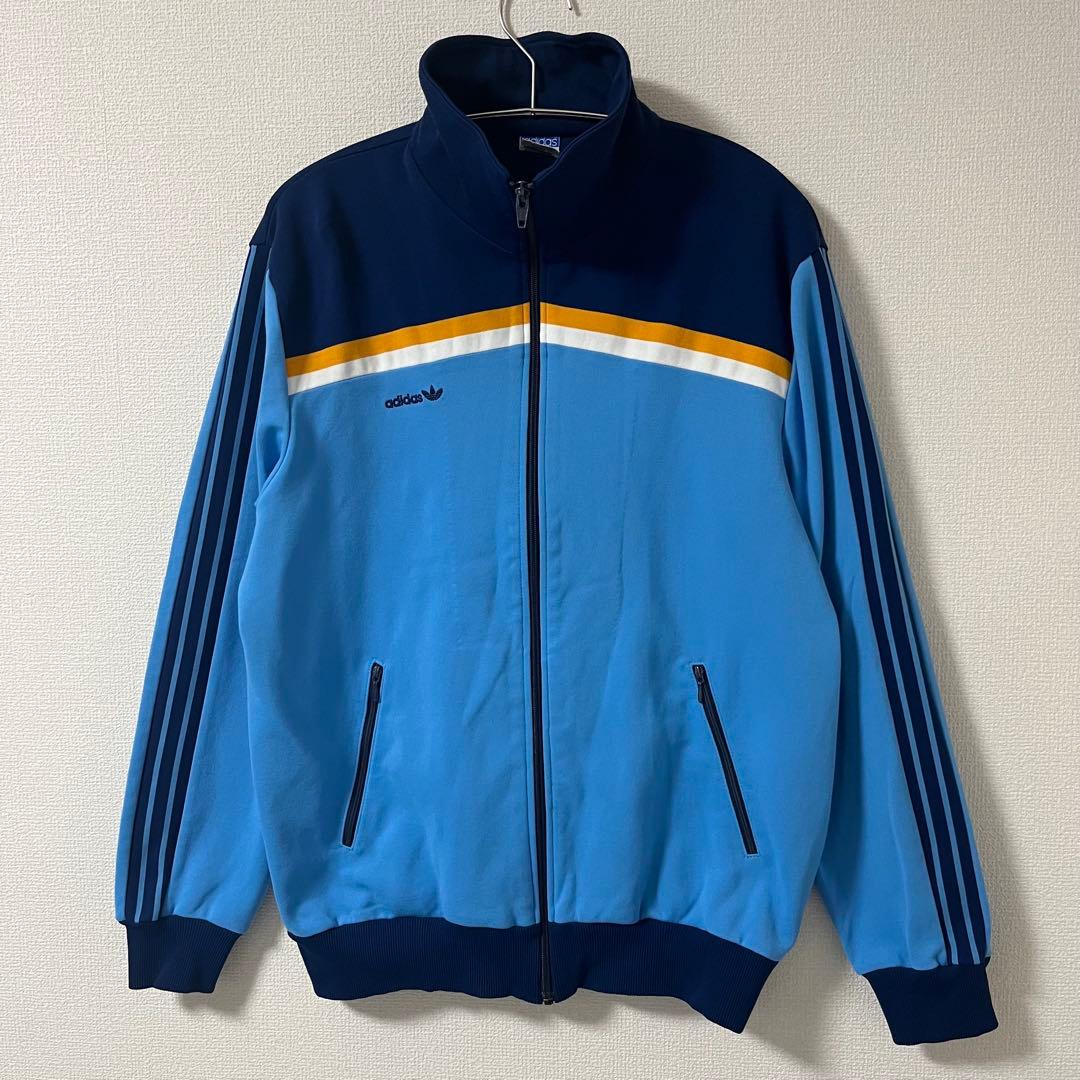 【希少】adidas トラックジャケット 70年代　ヴィンテージ　西ドイツ製