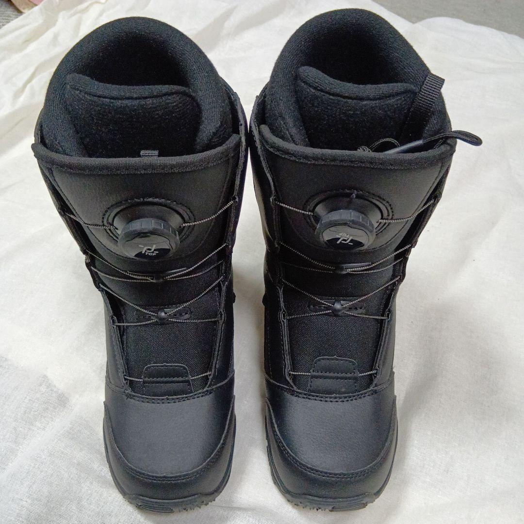 キスマーク jaffe スノーボードブーツ 24.0 黒