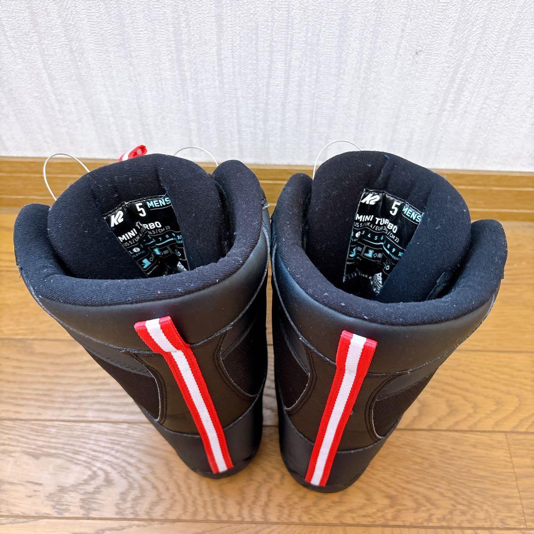 K2 ケーツー キッズ スノーボードブーツ 23-25cmミニターボ