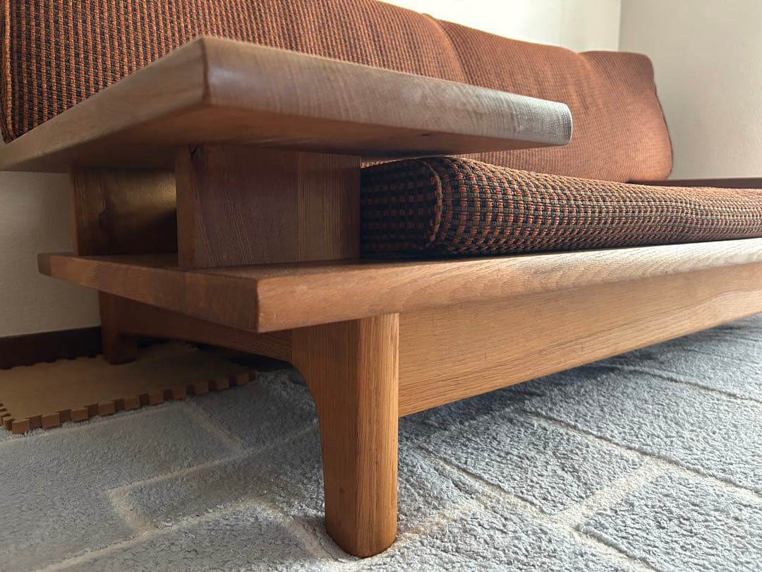 motoyama◾️美品◾️飛騨産業　森のことば◾️オーク無垢材◾️2Pソファ