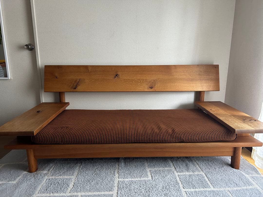 motoyama◾️美品◾️飛騨産業　森のことば◾️オーク無垢材◾️2Pソファ