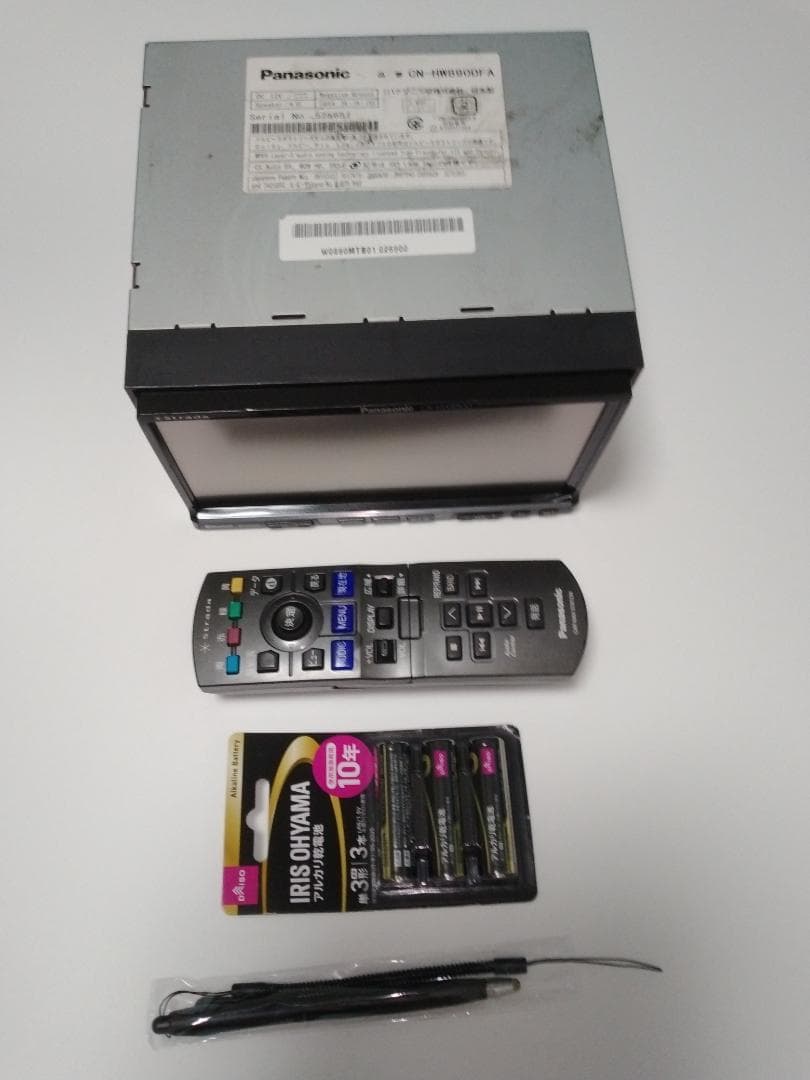 パナソニック製フルセグカーナビCN- HW890DFA(リモコン付)はいかが
