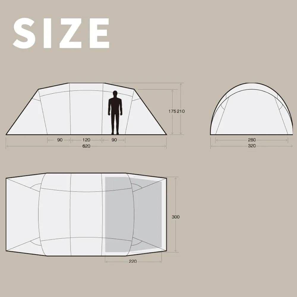 SABBATICAL　サバティカル　アルニカ　2ルームテント