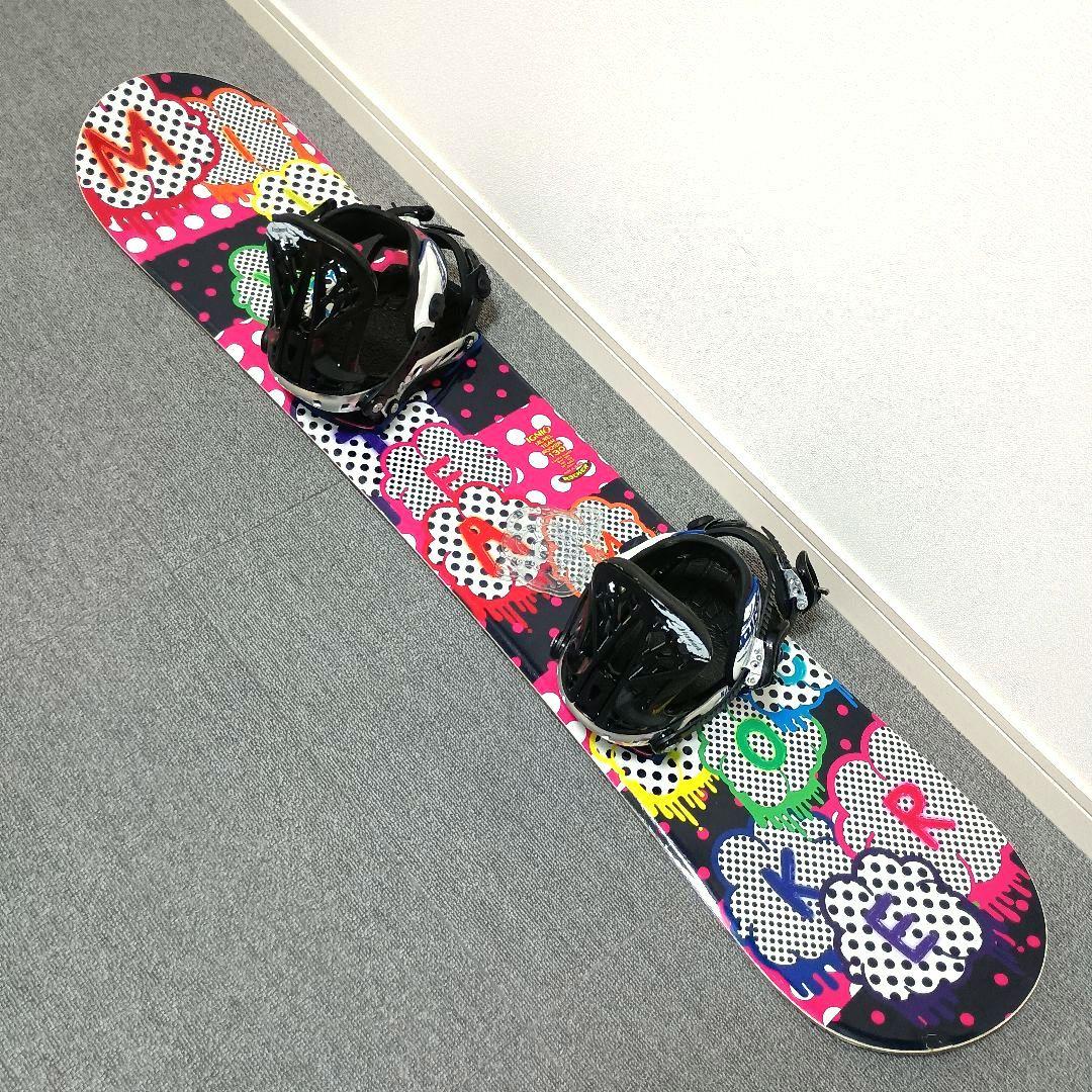 キッズ スノーボードセット 130cm IGNIO MILWEL ROCKER