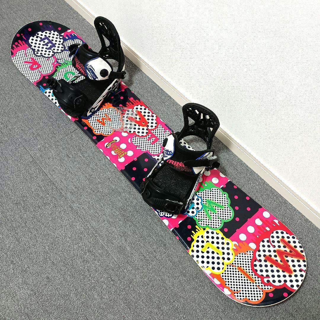 キッズ スノーボードセット 130cm IGNIO MILWEL ROCKER