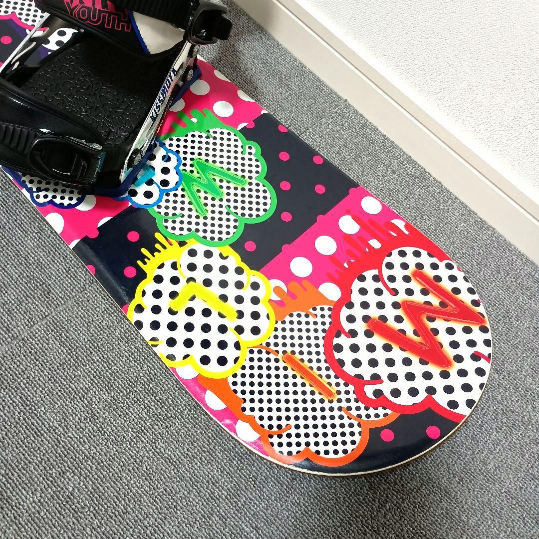 キッズ スノーボードセット 130cm IGNIO MILWEL ROCKER