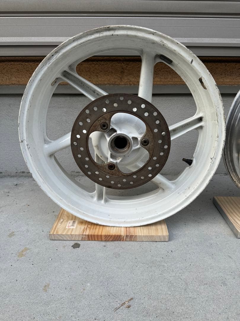 NSR250 前後純正ホイール