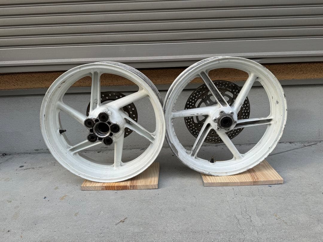 NSR250 前後純正ホイール