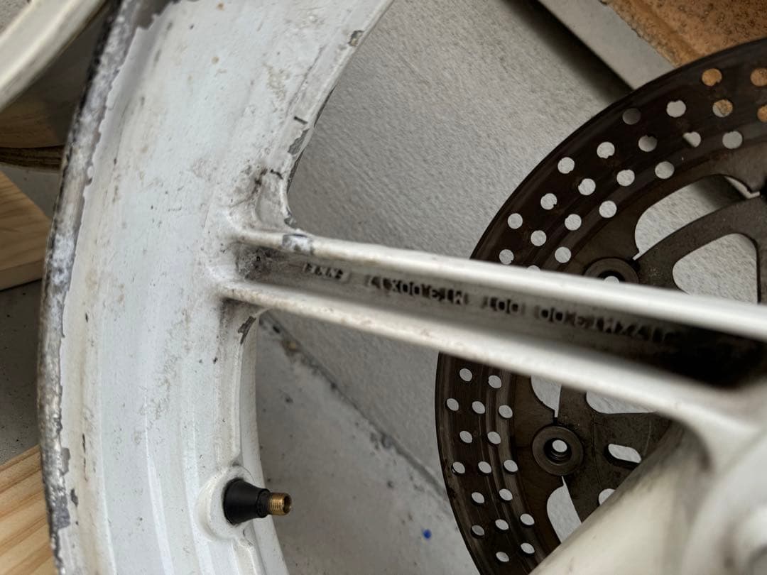 NSR250 前後純正ホイール