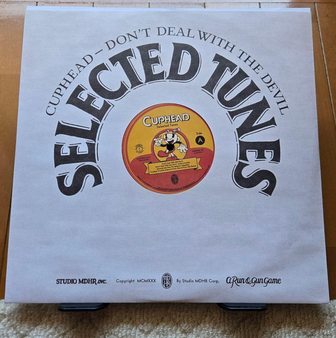 2枚組LP[CUPHEAD DON’T DEAL WITH THE DEVIL]